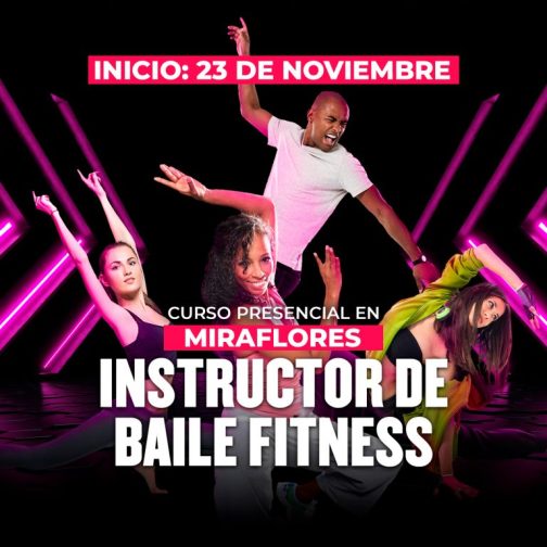 Instructor de Baile Fitness – Presencial